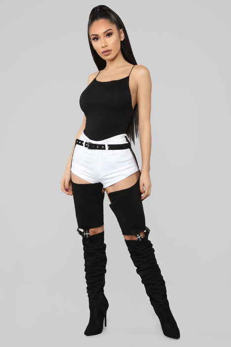 Knee high boots fashion nova on sale
