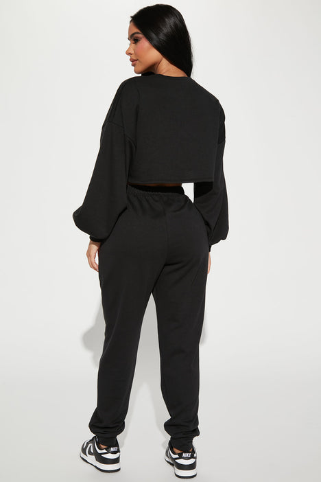 Jogger sales set black