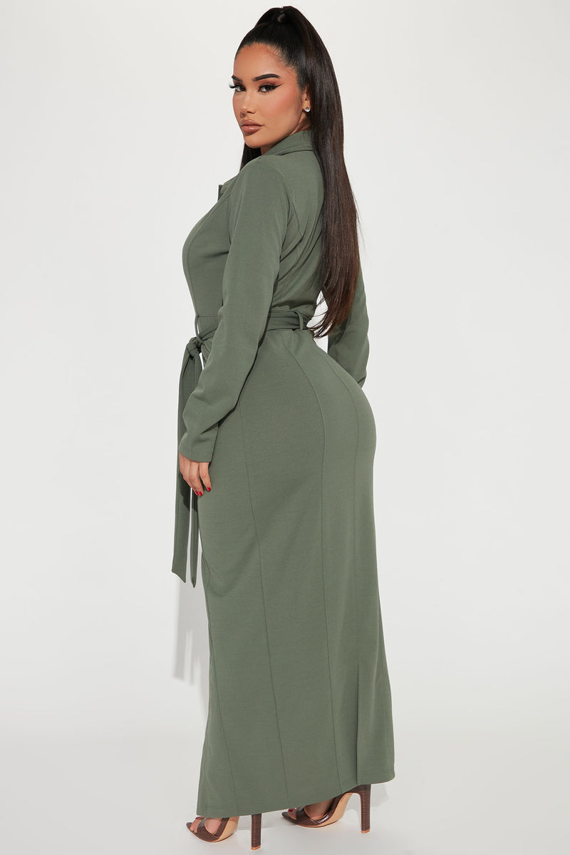 Analea Maxi Dress Olive