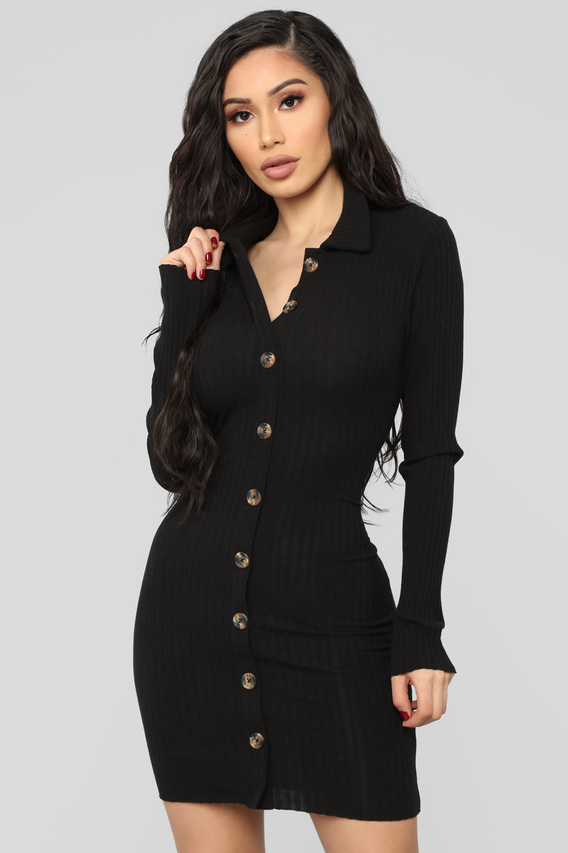 Taymar Mini Dress - Black | Fashion Nova, Dresses | Fashion Nova