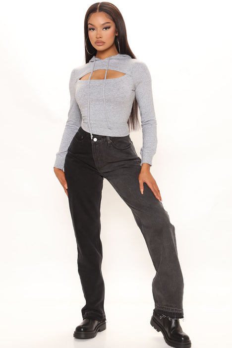 Cut out hoodie fashion new arrivals nova
