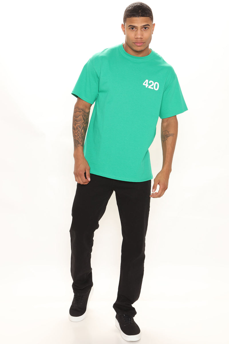 Stay Lifted 420 Short Sleeve Tee - Kelly Green | Fashion Nova, Mens ...