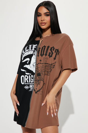 Oversized t shirt dress fashion nova shop