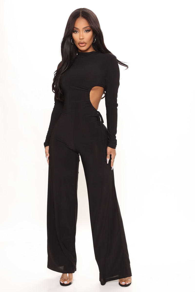 Truth Be Told Cut Out Jumpsuit - Black | Fashion Nova, Jumpsuits ...