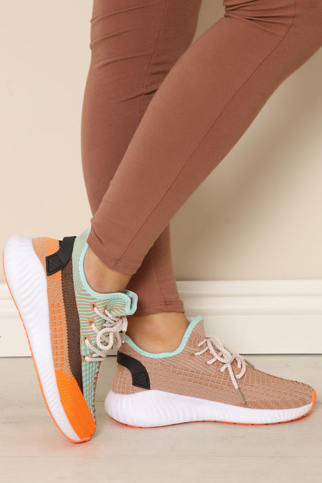 All The Hype Sneakers Orange combo