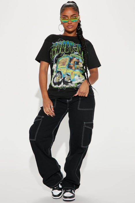Mystery Machine Scooby Doo Graphic Tee Black Fashion Nova