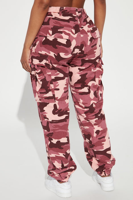 Camo pink pants store