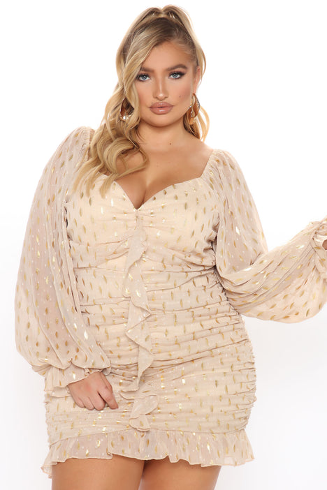 Chasing love ruffle dress fashion cheap nova