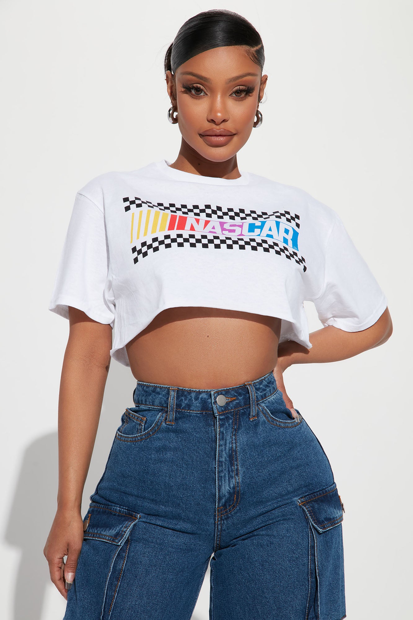 Nascar crop top best sale