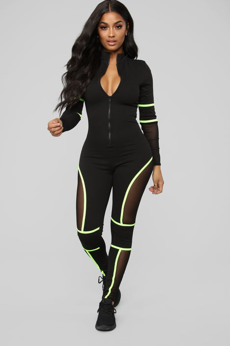 Top level active jumpsuit outlet