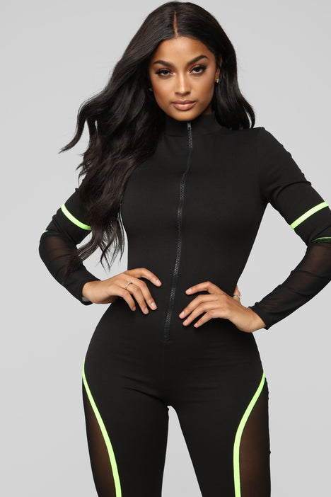 Top level active jumpsuit outlet
