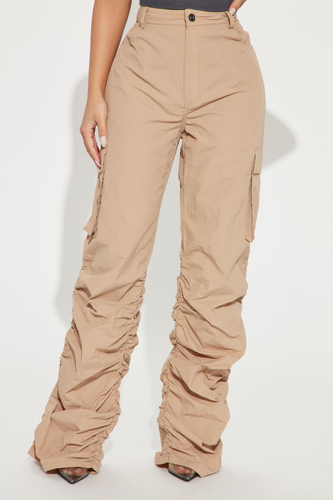 Womens khaki deals pants with pockets