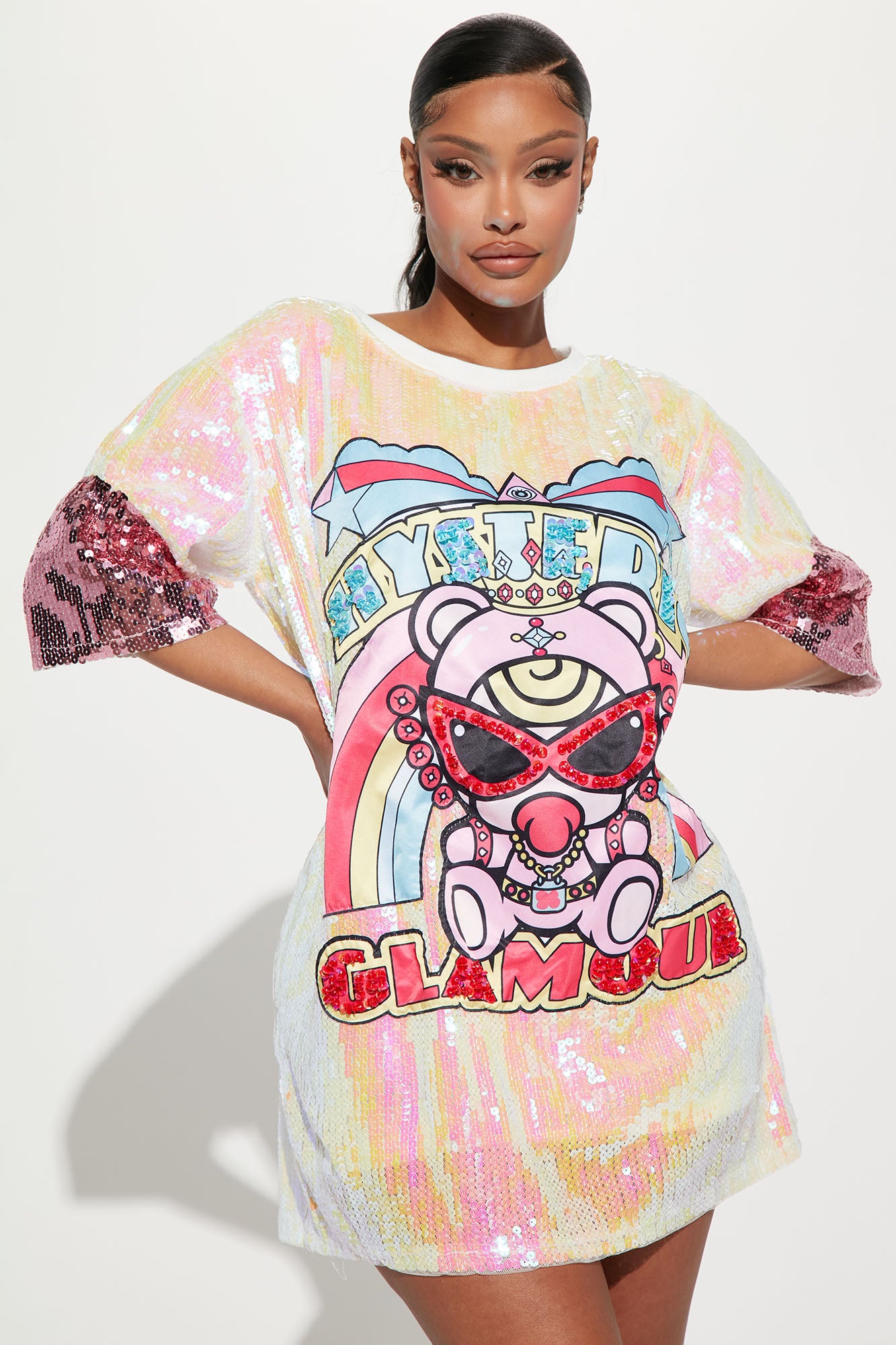 T shirt top dress akira