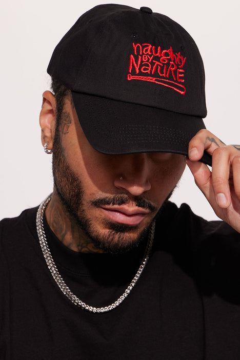 Black and clearance red dad hat