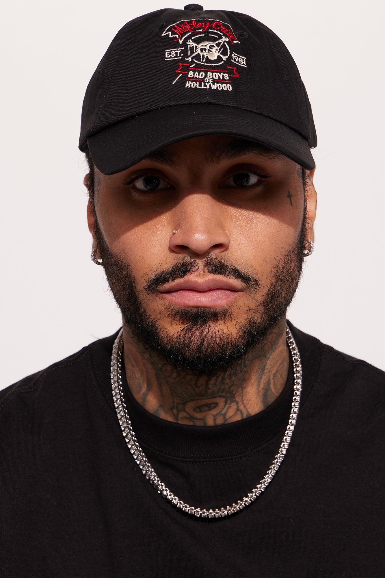 Red and outlet black dad hat