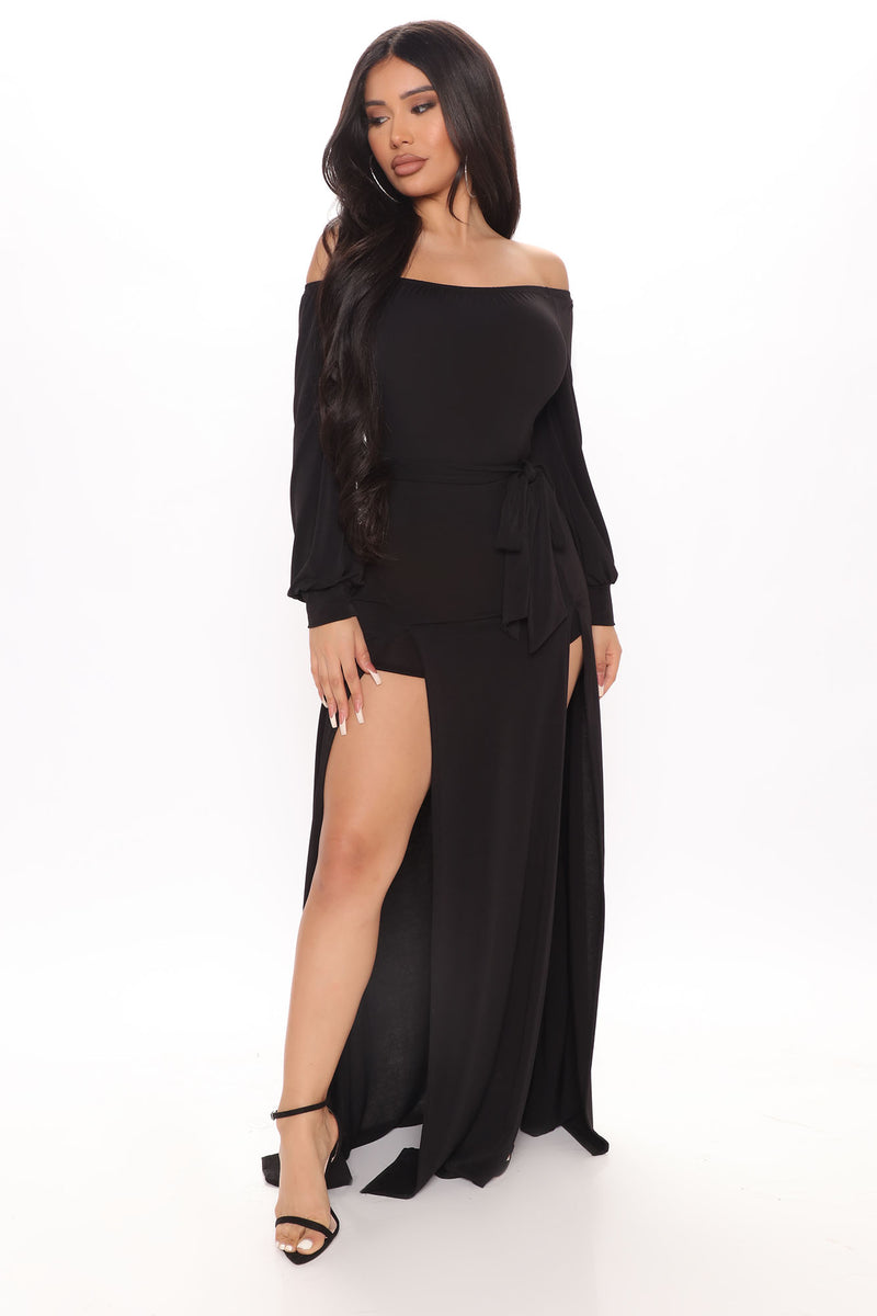Cancun Maxi Dress - Black | Fashion Nova, Dresses | Fashion Nova
