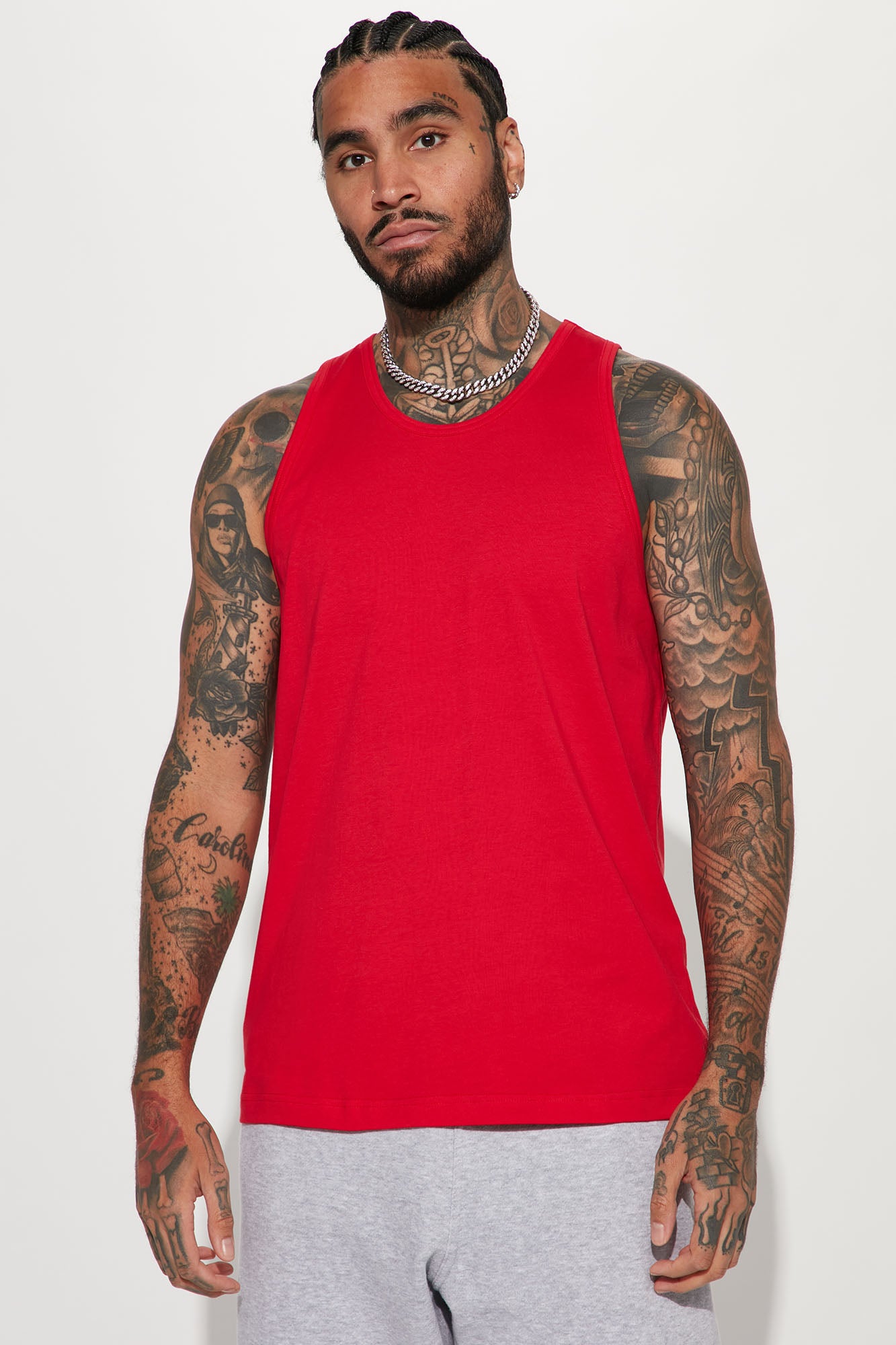 Red tank top sale