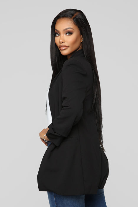 The Celine Blazer Black