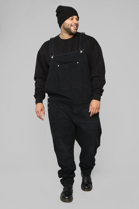 Lennie Overalls Black Fashion Nova Mens Jeans Fashion Nova
