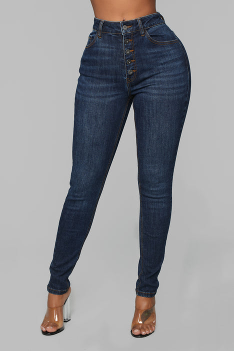 Best Girl Around Skinny Jeans Dark Denim Fashion Nova Jeans
