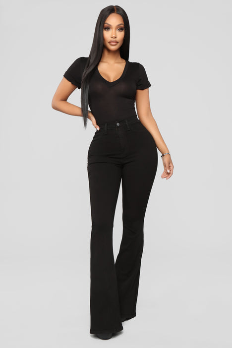 Fashion nova discount bell bottom pants