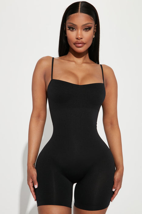 The Ultimate Shapewear Top - Black, Fashion Nova, Lingerie & Sleepwear