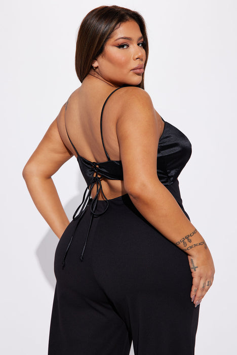 Fashion nova shop wide leg jumpsuit