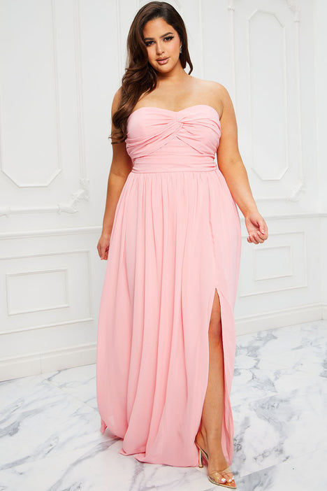 Subtle Beauty Maxi Dress Pink Fashion Nova Dresses Fashion Nova