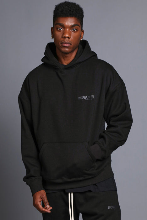 Tyson Everyday Oversized Hoodie - Black | Fashion Nova, Mens Fleece Tops |  Fashion Nova