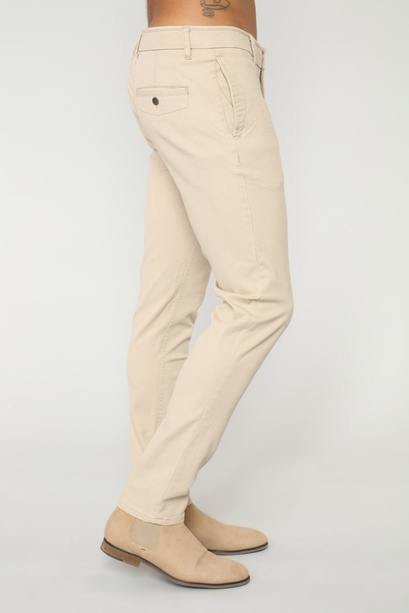 Gambino Chino Pants - Khaki | Fashion Nova, Mens Pants | Fashion Nova