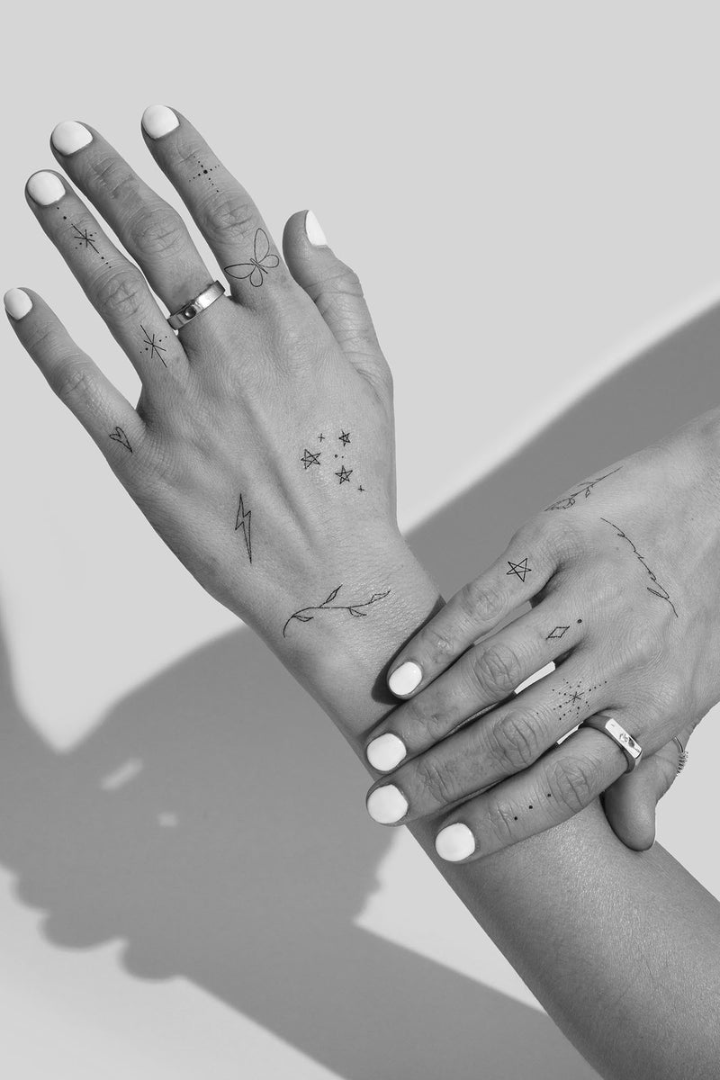 Inked by Dani Winterstone Temporary Tattoo Pack Fashion Nova, Beauty