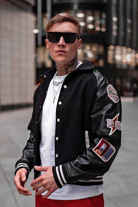 The Varsity Jacket Has Become A Street Style Fashion Essential