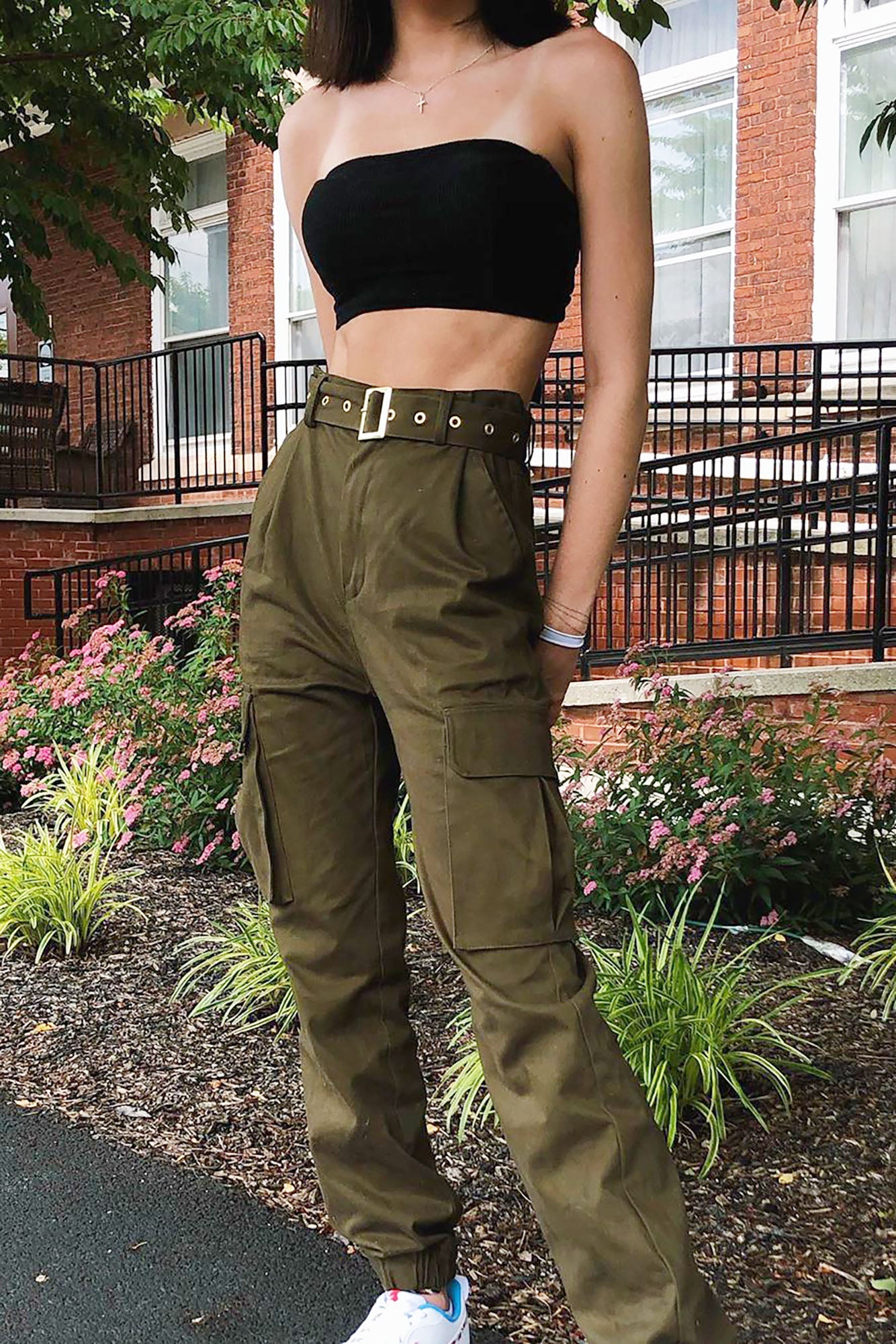 Belt it top out cargo joggers
