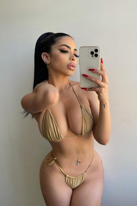 2 Piece Bikini Selfies - Brazilian Beach 2 Piece Bikini - Nude | Fashion Nova, Swimwear | Fashion  Nova