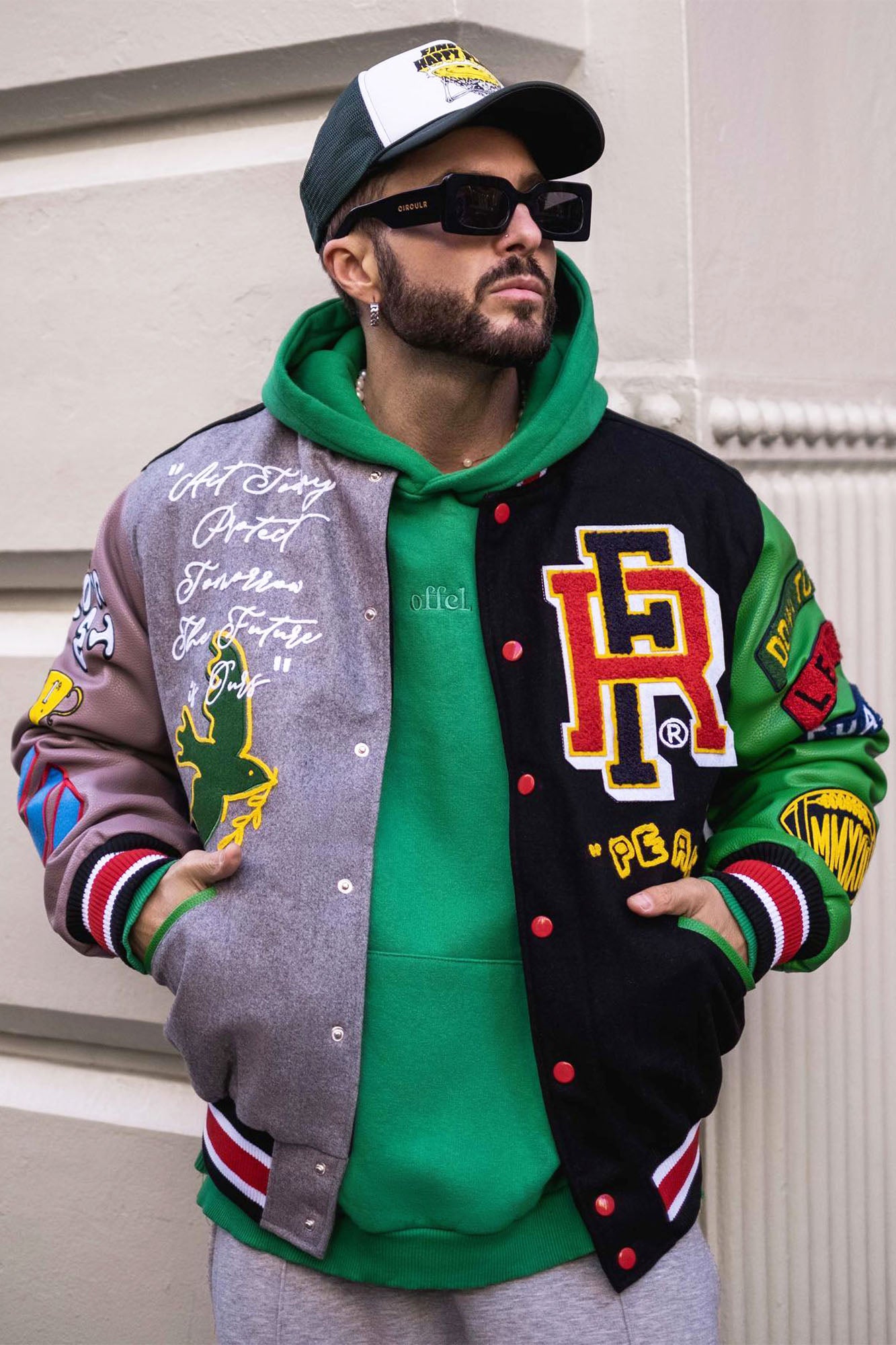 Odd future outlet varsity jacket
