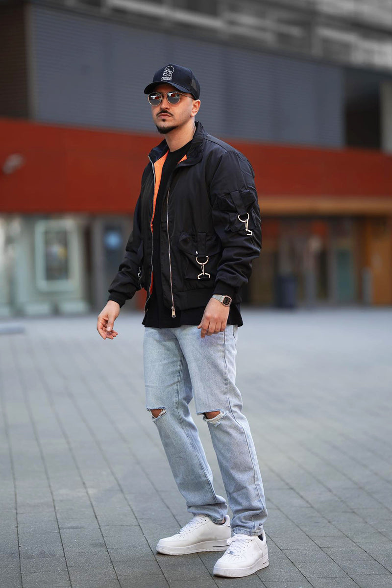 Buckled Up Bomber Jacket Black Fashion Nova, Mens Jackets Fashion