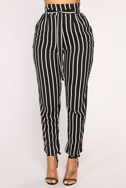 Jacklyn hot sale stripe pants