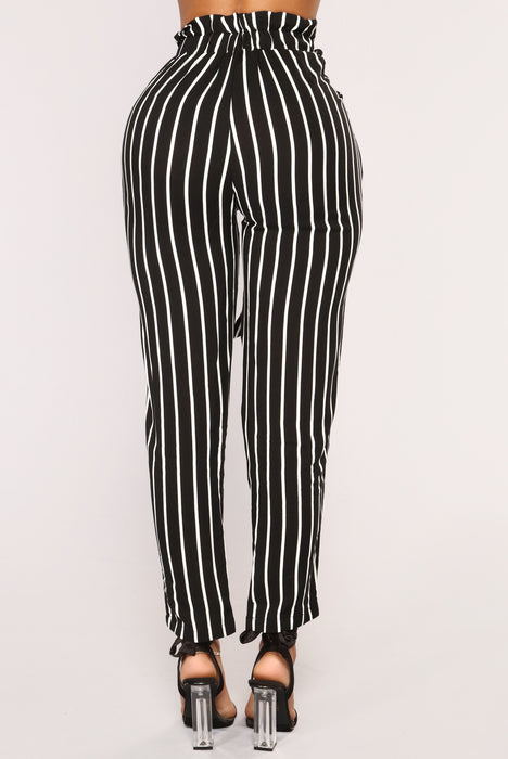 Fashion nova striped pants on sale