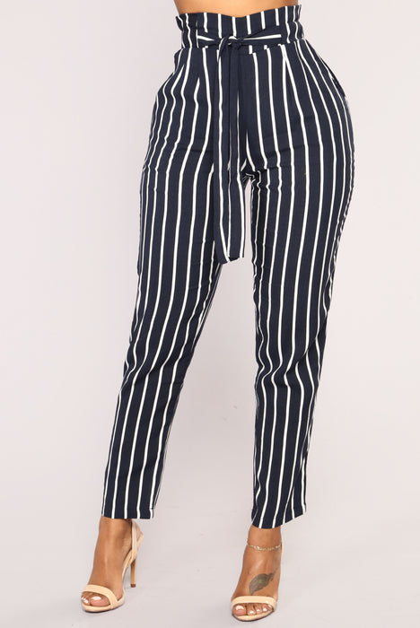 Jacklyn stripe best sale pants
