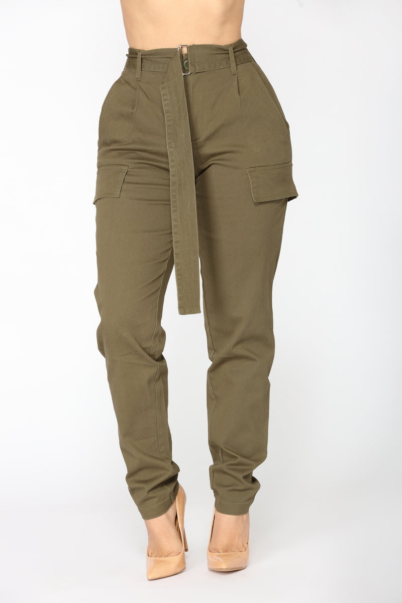 Hailey Cargo Pants- Olive | Fashion Nova, Pants | Fashion Nova