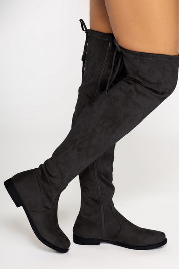 Fashion nova thigh boots top