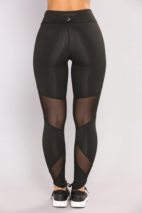 Mesh It Up Active Leggings Black Fashion Nova Leggings