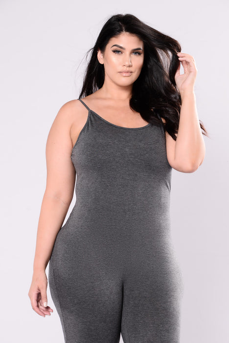 Nova Season Jumpsuit - Charcoal