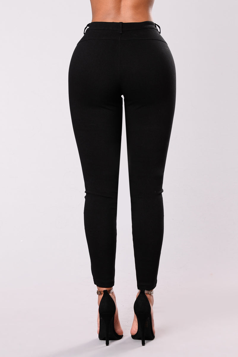Imperfectly Perfect Pants - Black | Fashion Nova, Pants | Fashion Nova
