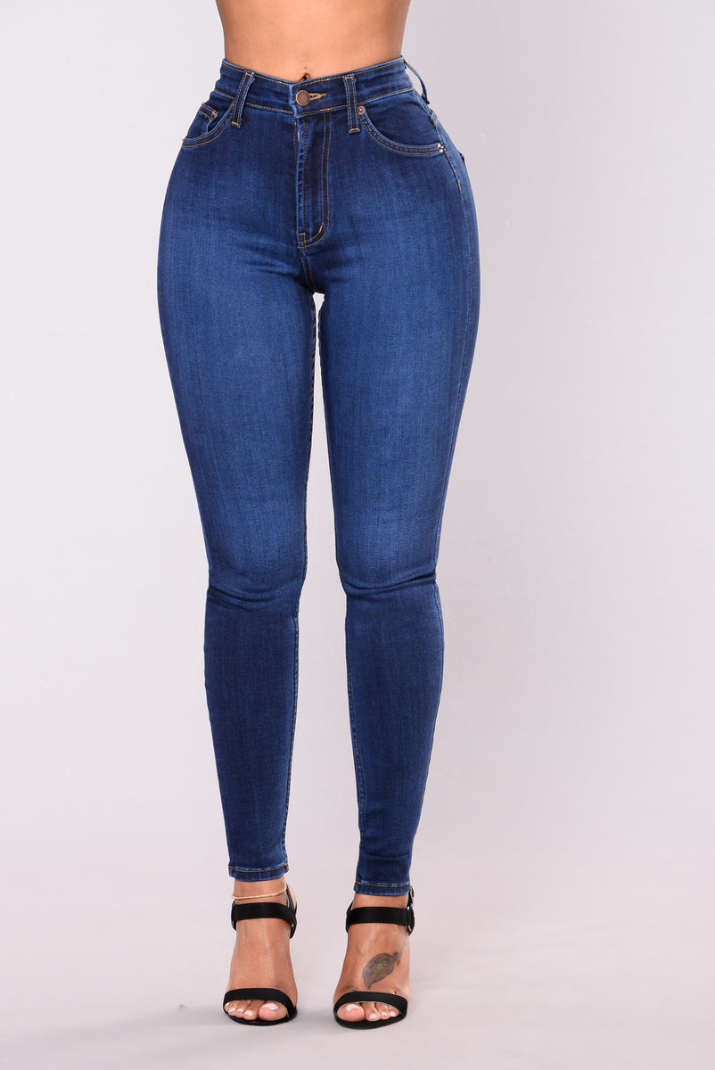 Precious Fit High Waisted Jean - Dark | Fashion Nova, Jeans | Fashion Nova