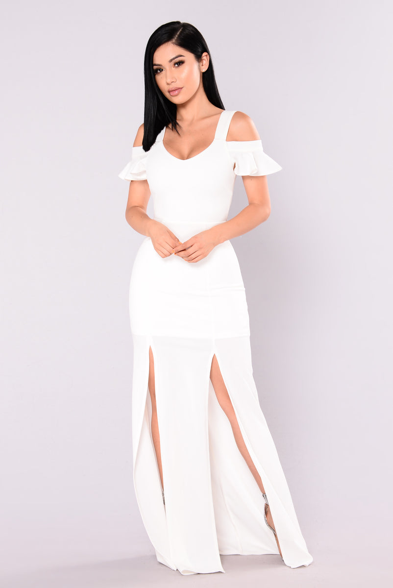 Breed Maxi Dress - Off White | Fashion Nova, Dresses | Fashion Nova