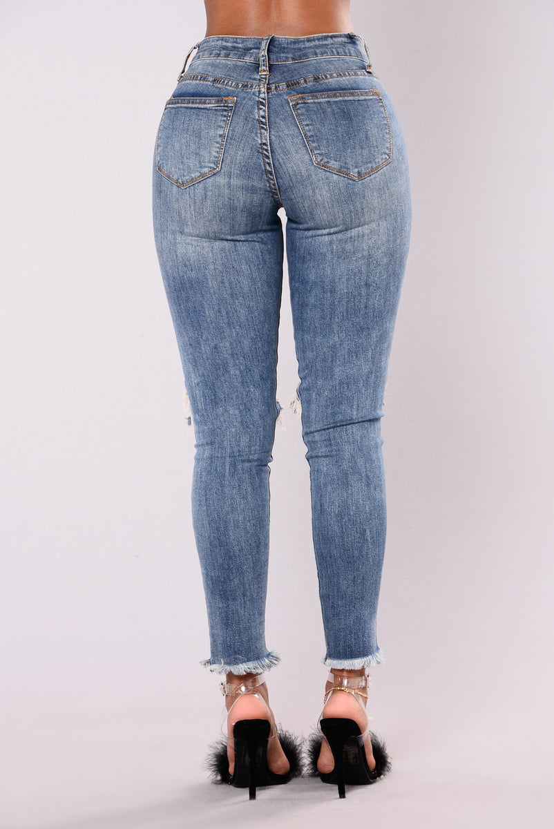 Lesly Jeans - Medium Blue | Fashion Nova, Jeans | Fashion Nova