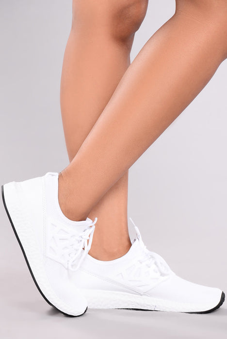 Feelin' My Vibe Sneakers - White | Fashion Nova, Shoes | Fashion Nova