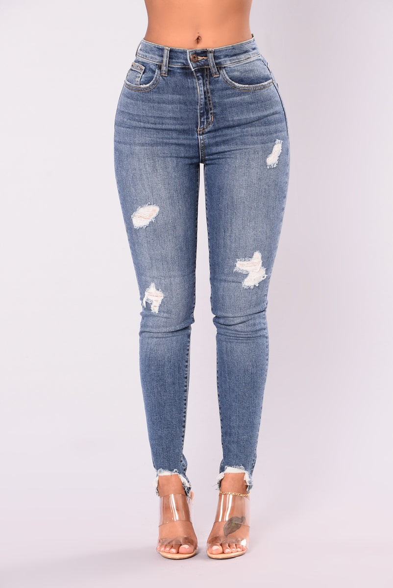 Enjoy Right Now Ankle Jeans - Medium Denim | Fashion Nova, Jeans ...