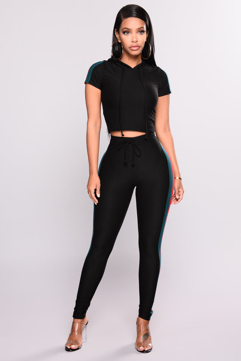 Outlines Pant Set - Black | Fashion Nova, Matching Sets | Fashion Nova